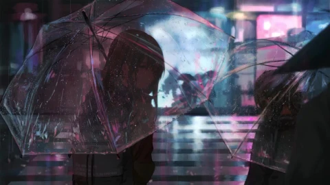 Rainy City Streets HD Live Wallpaper For PC - Free Live Wallpaper