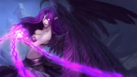 The Fallen Morgana League Of Legends HD Live Wallpaper For PC - Free Live Wallpaper