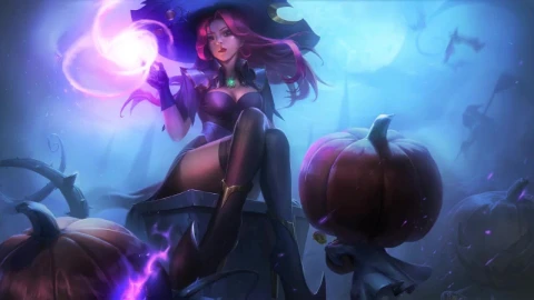 Fantasy Witch Halloween HD Live Wallpaper For PC - Free Live Wallpaper
