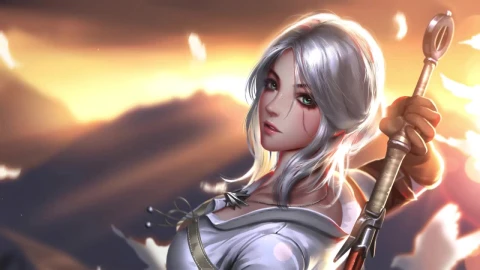 Cirilla Fiona Elen Riannon The Witcher 3 Wild Hunt 1 HD Live Wallpaper For PC - Free Live Wallpaper