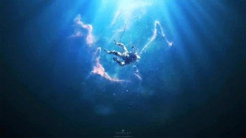 Astronaut Underwater HD Live Wallpaper For PC - Free Live Wallpaper