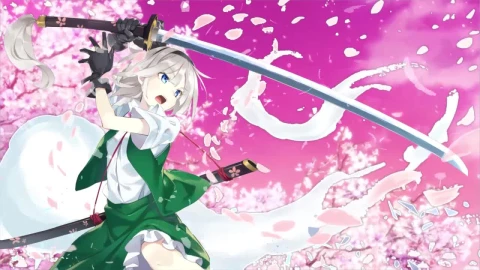 Youmu Konpaku Touhou Project HD Live Wallpaper For PC - Free Live Wallpaper