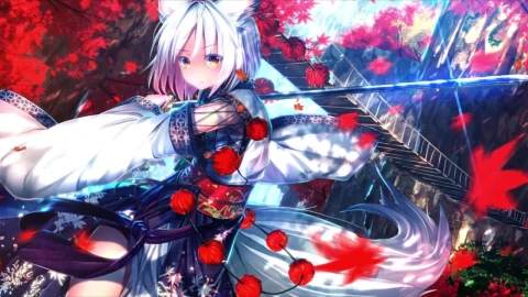 Momiji Inubashiri Touhou Project HD Live Wallpaper For PC - Free Live Wallpaper