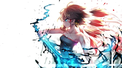 Anime Girl Holding A Sword HD Live Wallpaper For PC - Free Live Wallpaper