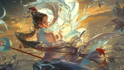Da Qiao Baiheliang Goddess King Of Glory HD Live Wallpaper For PC - Free Live Wallpaper