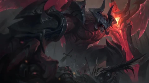 The Darkin Blade Aatrox League Of Legends HD Live Wallpaper For PC - Free Live Wallpaper