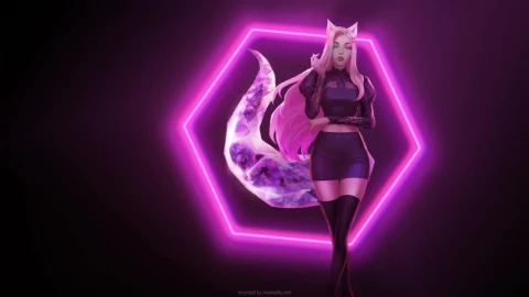 Kda All Out Ahri League Of Legends HD Live Wallpaper For PC - Free Live Wallpaper