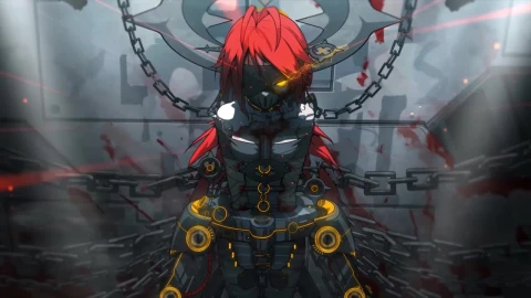 Chained Anime Girl HD Live Wallpaper For PC - Free Live Wallpaper