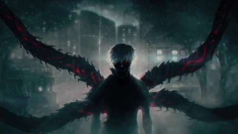 Kaneki Ken Kakuja Tokyo Ghoul HD Live Wallpaper For PC - Free Live Wallpaper