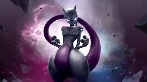 Powerful Mewtwo Pokemon HD Live Wallpaper For PC - Free Live Wallpaper