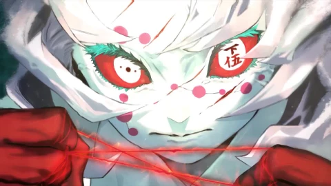 Rui Lower Moon Five Kimetsu No Yaiba HD Live Wallpaper For PC - Free Live Wallpaper