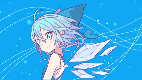Cirno Touhou Project HD Live Wallpaper For PC - Free Live Wallpaper