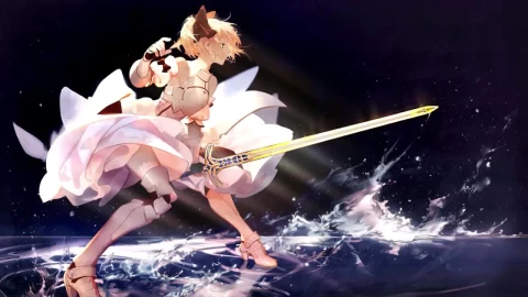 Artoria Pendragon Lily Fate Grand Order HD Live Wallpaper For PC - Free Live Wallpaper