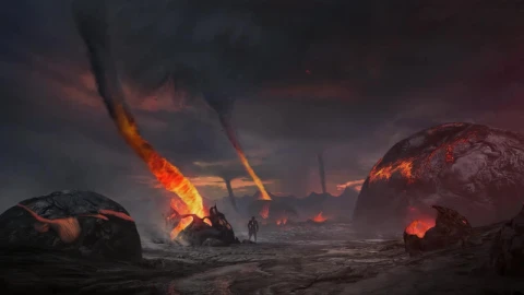 Volcano Mass Effect HD Live Wallpaper For PC - Free Live Wallpaper