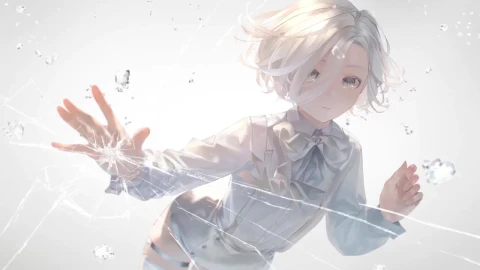 Anime Girl Underwater 1 HD Live Wallpaper For PC - Free Live Wallpaper