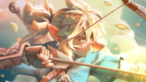 Link Crossbow The Legend Of Zelda Breath Of The Wild HD Live Wallpaper For PC - Free Live Wallpaper