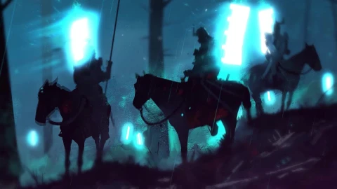 Blue Light In The Dark HD Live Wallpaper For PC - Free Live Wallpaper