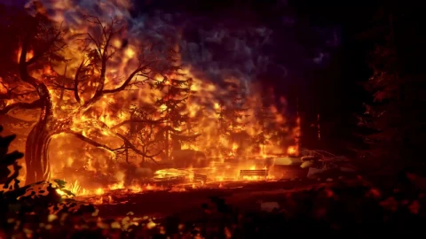 Forest Fire Life Is Strange HD Live Wallpaper For PC - Free Live Wallpaper