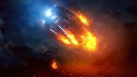 Ship Crash Mass Effect Andromeda HD Live Wallpaper For PC - Free Live Wallpaper