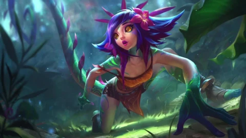 Neeko The Curious Chameleon League Of Legends HD Live Wallpaper For PC - Free Live Wallpaper