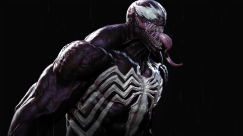 Venom In The Rain Marvels Spider Man HD Live Wallpaper For PC - Free Live Wallpaper