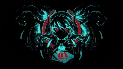 Hatsune Miku Vocaloid 1 HD Live Wallpaper For PC - Free Live Wallpaper