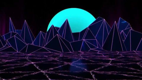 Neon Synthwave HD Live Wallpaper For PC - Free Live Wallpaper