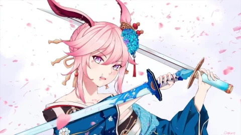 Yae Sakura Honkai Impact 3rd HD Live Wallpaper For PC - Free Live Wallpaper