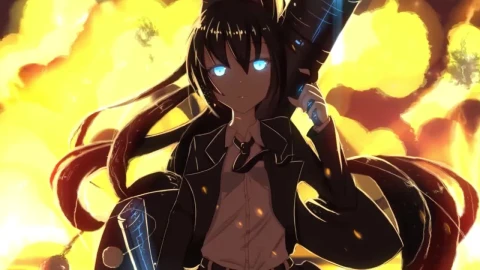 Anime Girl With Katana And Rocket Launcher HD Live Wallpaper For PC - Free Live Wallpaper