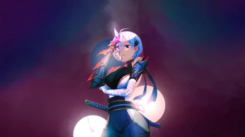 Rem Demon Ninja Re Zero HD Live Wallpaper For PC - Free Live Wallpaper