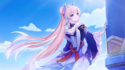Sangonomiya Kokomi Genshin Impact HD Live Wallpaper For PC - Free Live Wallpaper