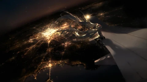 Hatsune Miku Sitting On The Top Watching The City HD Live Wallpaper For PC - Free Live Wallpaper