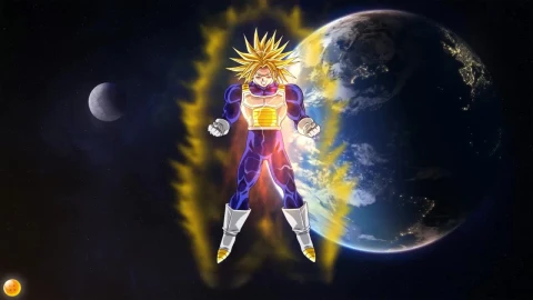 Trunks Power Up Dragon Ball Z HD Live Wallpaper For PC - Free Live Wallpaper