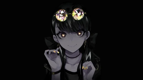 Dark Anime Girl HD Live Wallpaper For PC - Free Live Wallpaper