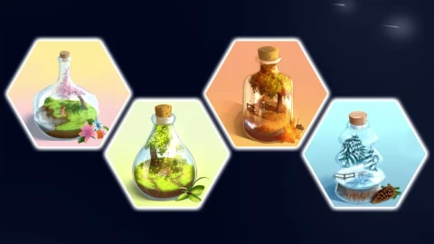 Seasons In Bottle HD Live Wallpaper For PC - Free Live Wallpaper