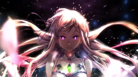 Emilia Re Zero 1 HD Live Wallpaper For PC - Free Live Wallpaper