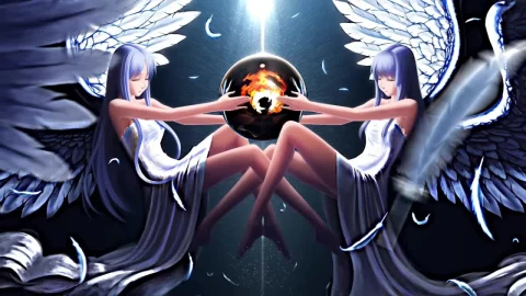 Reah And Feena Twin Goddesses Ys Origin HD Live Wallpaper For PC - Free Live Wallpaper