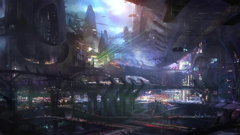 Futuristic City HD Live Wallpaper For PC - Free Live Wallpaper