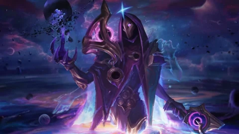 Dark Cosmic Jhin League Of Legends HD Live Wallpaper For PC - Free Live Wallpaper