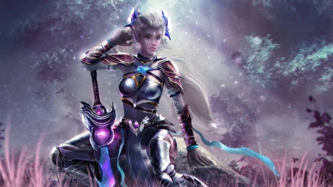 Fantasy Girl Chilling In The Jungle HD Live Wallpaper For PC - Free Live Wallpaper
