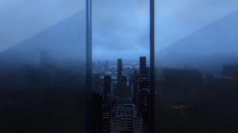 Rain In The City HD Live Wallpaper For PC - Free Live Wallpaper
