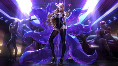 Kda Ahri League Of Legends 1 HD Live Wallpaper For PC - Free Live Wallpaper