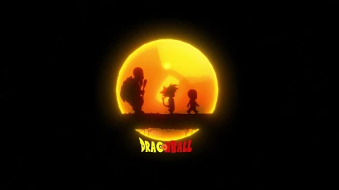 Son Goku Krillin Master Roshi Walking Dragon Ball HD Live Wallpaper For PC - Free Live Wallpaper
