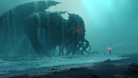 Rise Of Cthulhu Monster HD Live Wallpaper For PC - Free Live Wallpaper