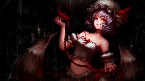 Remilia Scarlet Touhou Project HD Live Wallpaper For PC - Free Live Wallpaper