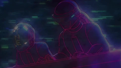 Daft Punk Playing Music HD Live Wallpaper For PC - Free Live Wallpaper