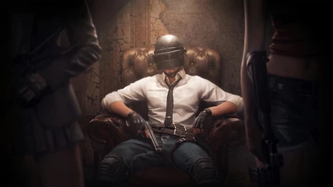 Man Sitting On Sofa Playerunknowns Battlegrounds HD Live Wallpaper For PC - Free Live Wallpaper