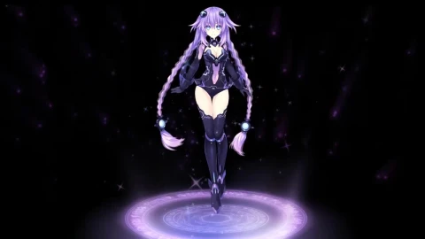 Neptune Purple Heart Hyperdimension Neptunia HD Live Wallpaper For PC - Free Live Wallpaper