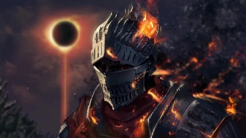 Dark Souls Knight Burning HD Live Wallpaper For PC - Free Live Wallpaper