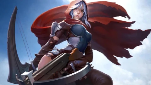 Girl Holding Crossbow HD Live Wallpaper For PC - Free Live Wallpaper